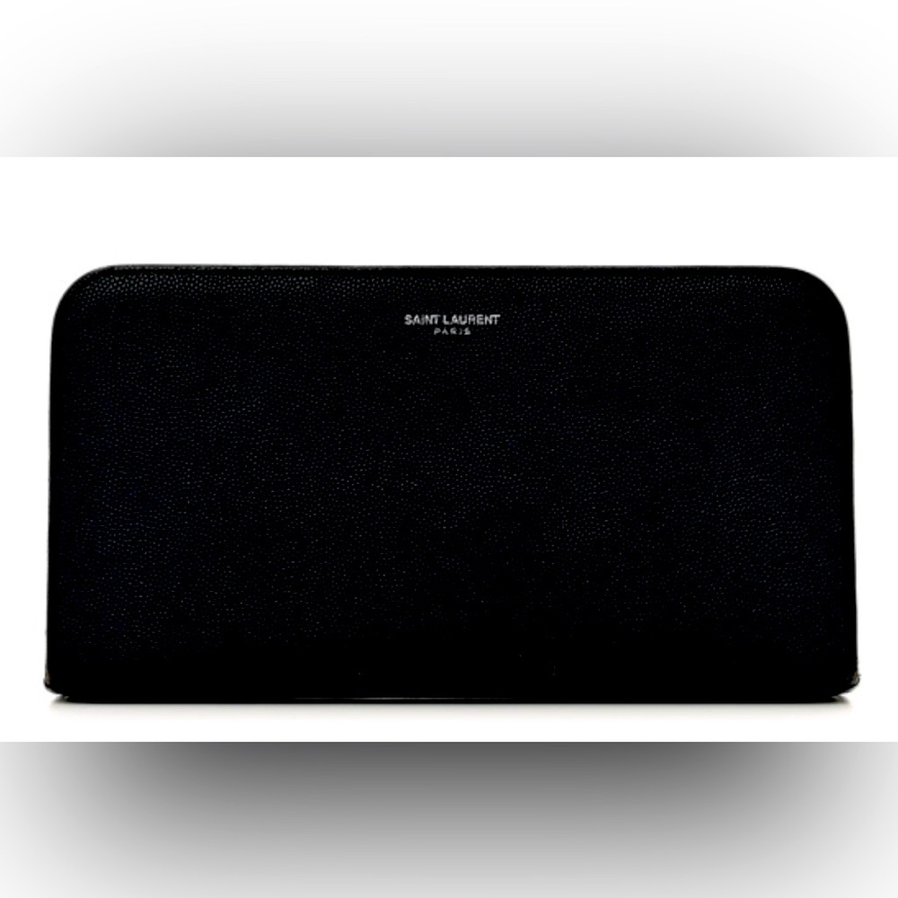 SAINT LAURENT ZIP AROUND WALLET